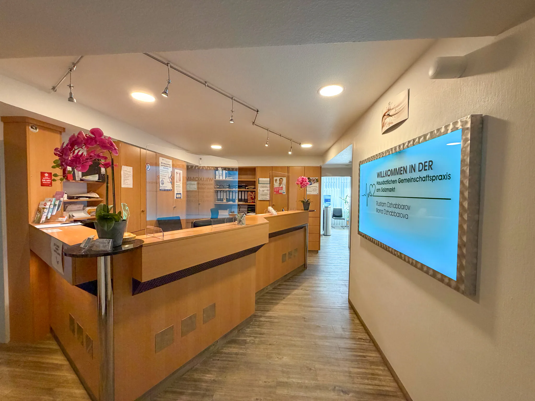 Empfang – Praxis Johannisstraße