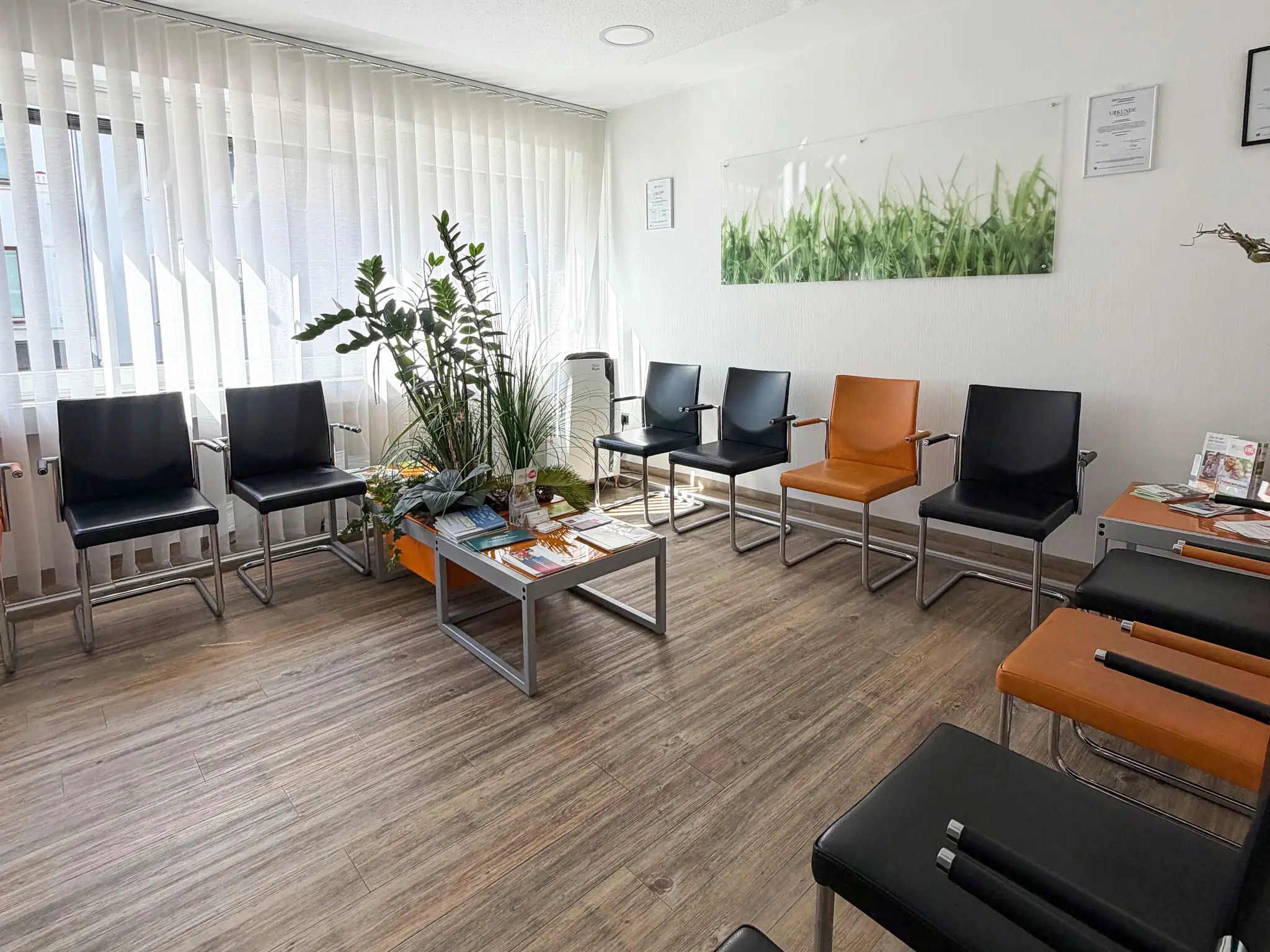 Osnabrück'teki muayenehanelerimizin iç mekânlarına bir bakış